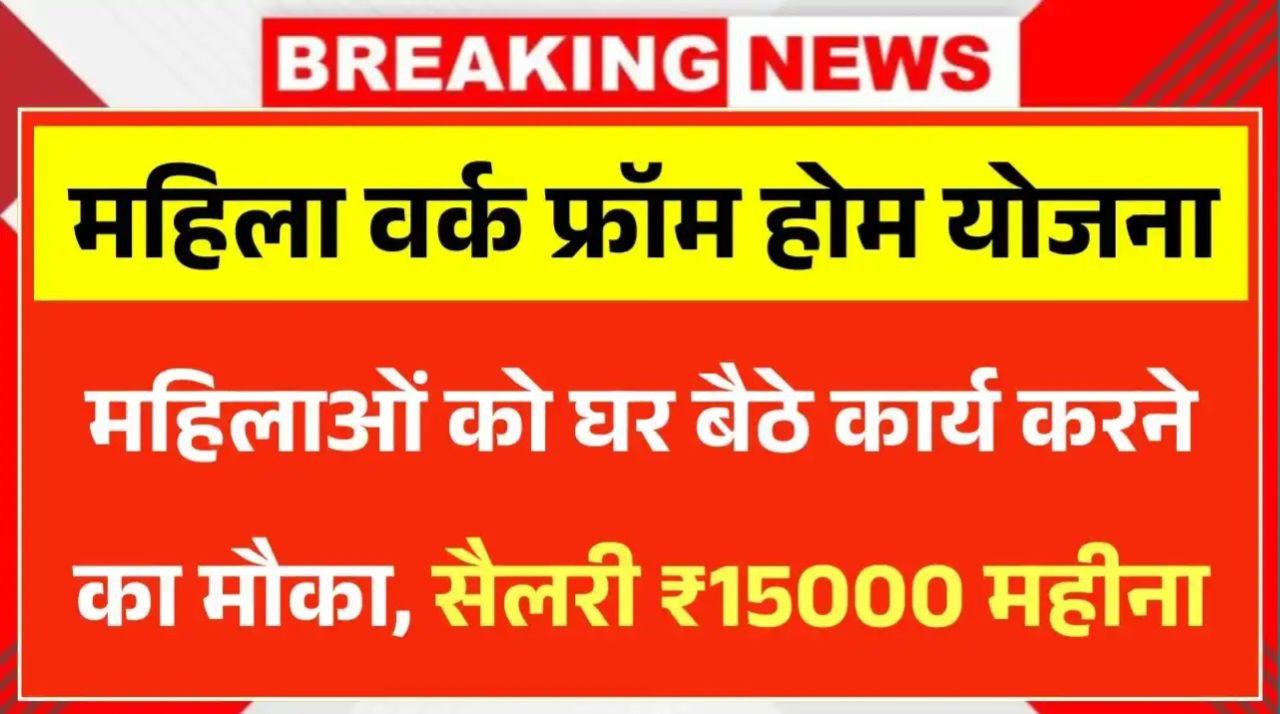 Mukhyamantri Work From Home Yojana